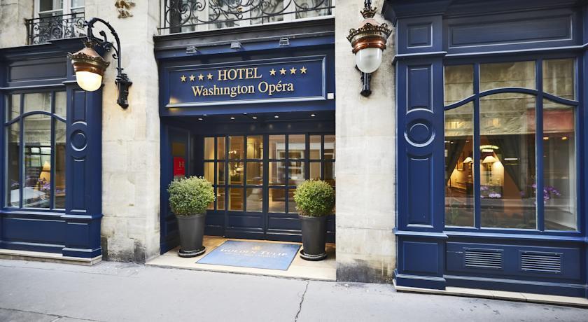 Golden Tulip Washington Opera Hotell Paris Exteriör bild