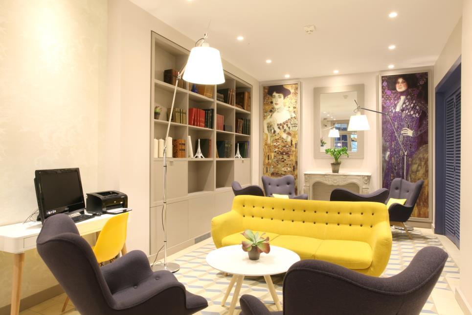 Golden Tulip Washington Opera Hotell Paris Restaurang bild