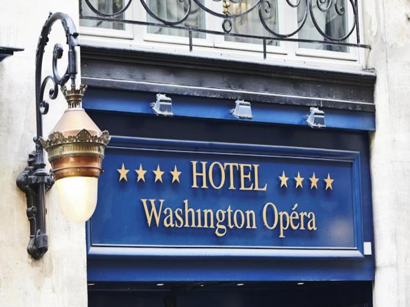 Golden Tulip Washington Opera Hotell Paris Exteriör bild