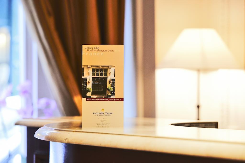 Golden Tulip Washington Opera Hotell Paris Exteriör bild