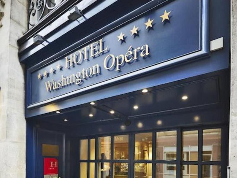Golden Tulip Washington Opera Hotell Paris Exteriör bild