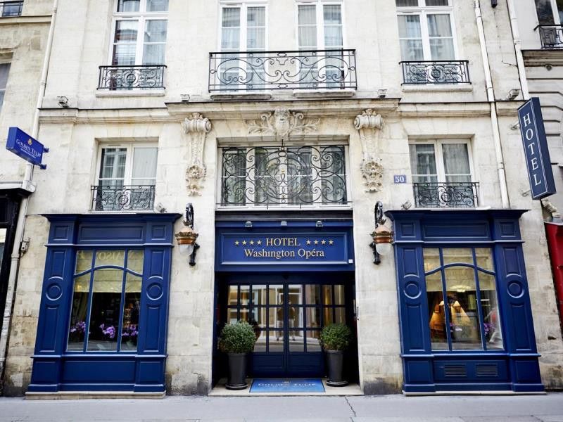 Golden Tulip Washington Opera Hotell Paris Exteriör bild