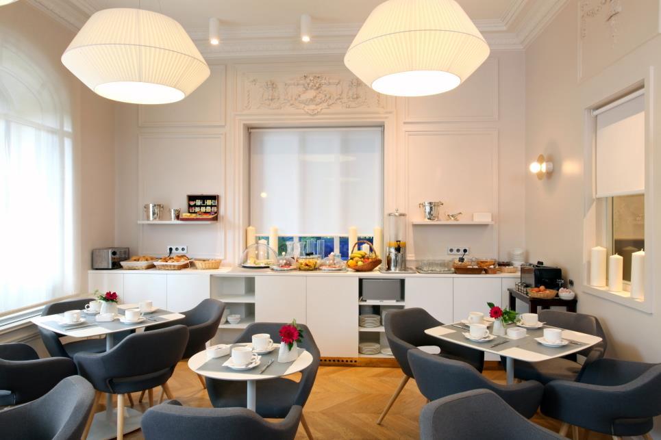 Golden Tulip Washington Opera Hotell Paris Restaurang bild