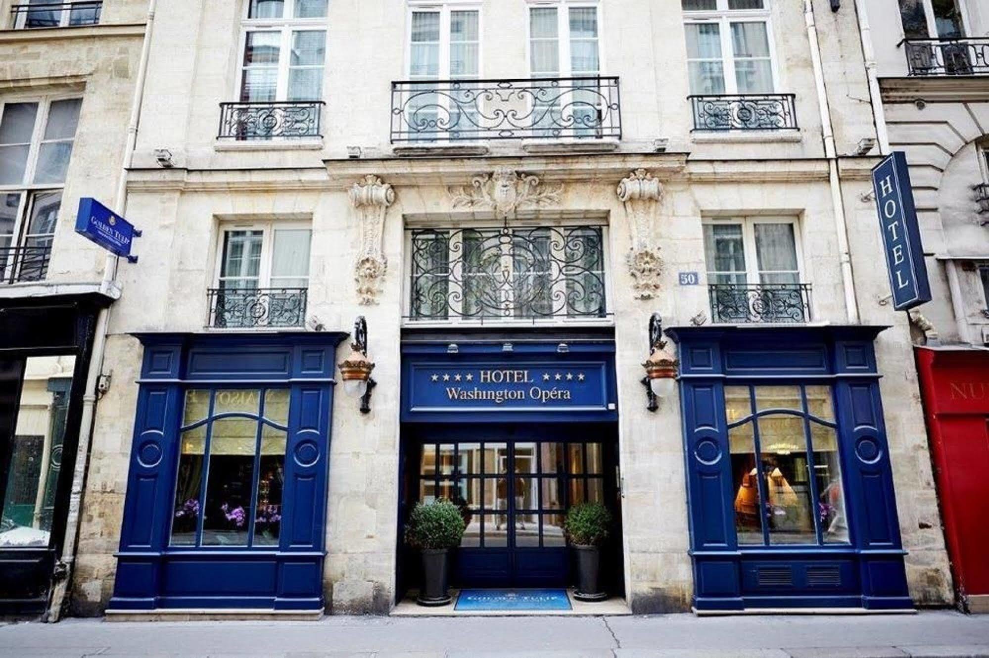 Golden Tulip Washington Opera Hotell Paris Exteriör bild